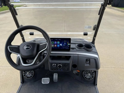 Blue 2025 Epic E40FX Golf Cart for Sale image 9