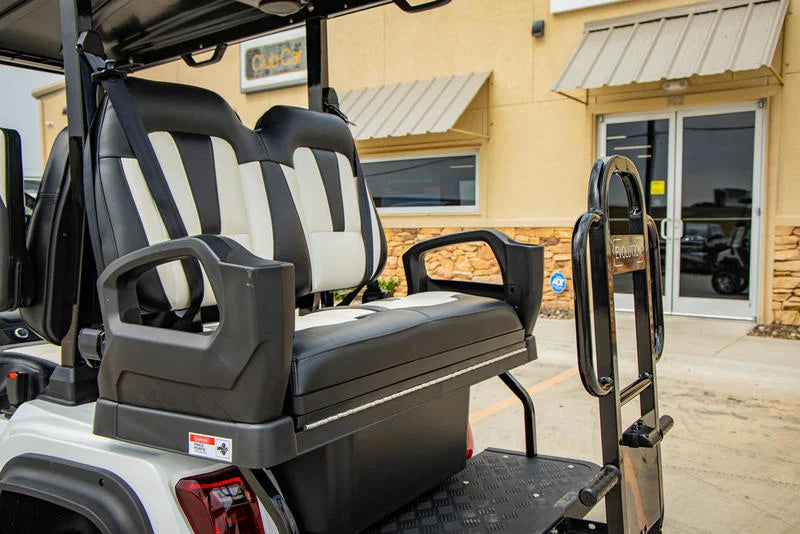 White 2024 EVolution D5 Maverick 2+2 Golf Cart for Sale image 7