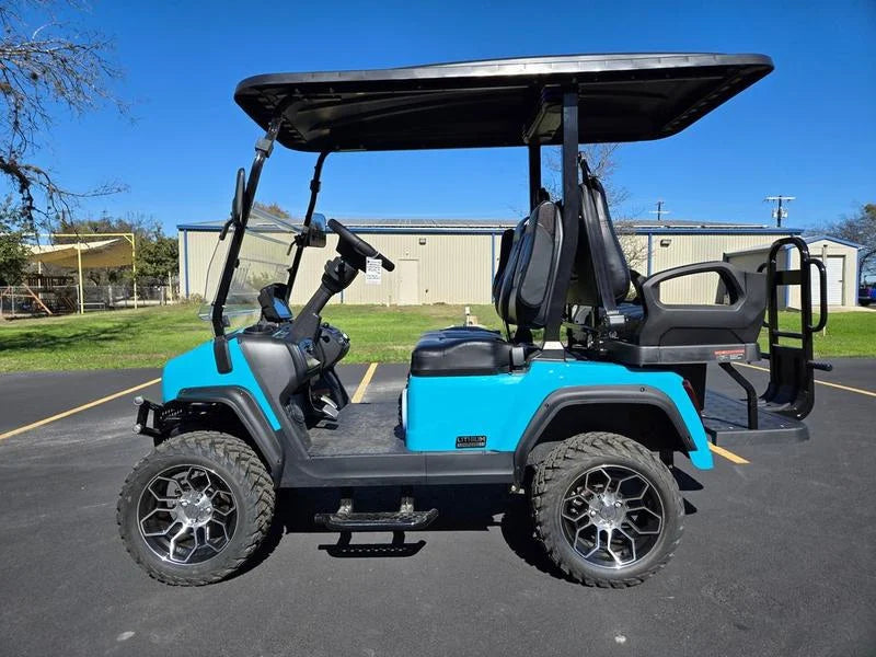 Blue 2025 EVolution D5 Maverick 2+2 Golf Cart for Sale image 1