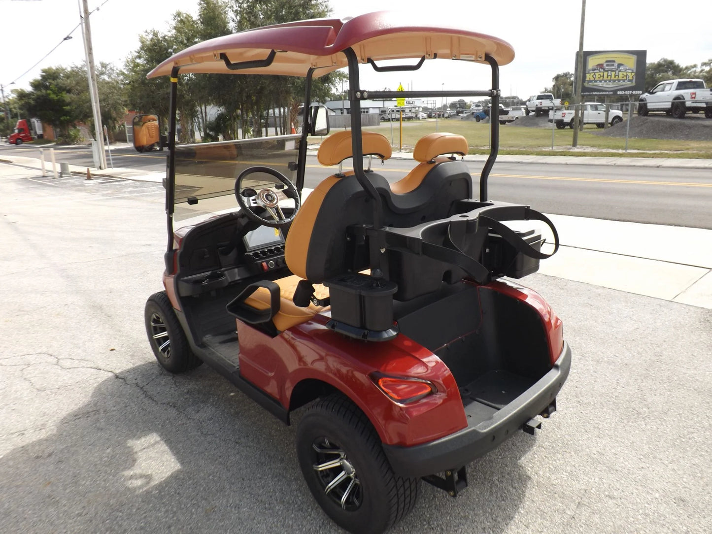Red 2024 GORILLA G2 LI 2 Pass Lithium Golf Cart for Sale image 4