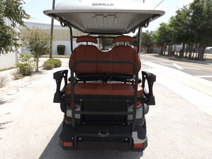 2024 GORILLA G4L LI 4 Pass Lifted Lithium Golf Cart for Sale image 3