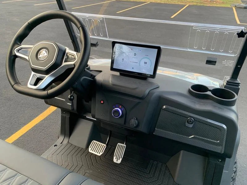 Gray 2025 Denago EV Rover XL Golf Cart for Sale image 7