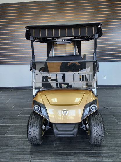 Gold 2021 Yamaha Drive 2 QuieTech EFI Golf Cart for Sale image 1
