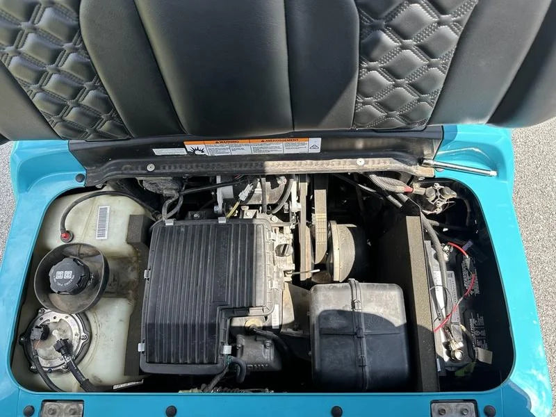 2021 Yamaha Drive2 EFI Quietech Gas Tiffany Blue Edition image 4