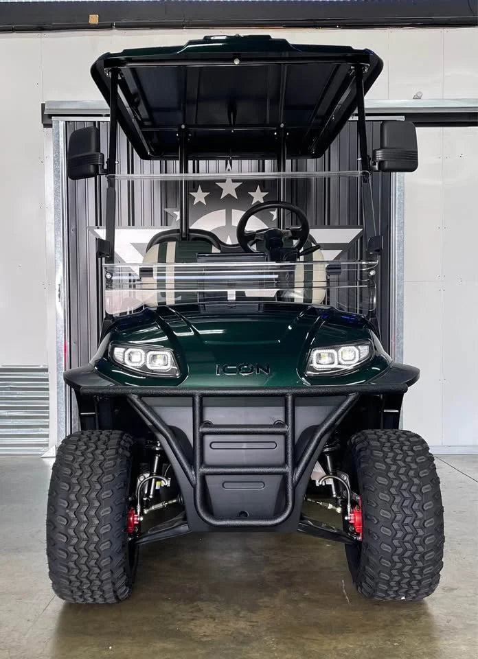 Green 2024 Icon EV I40L Golf Cart for Sale image 2