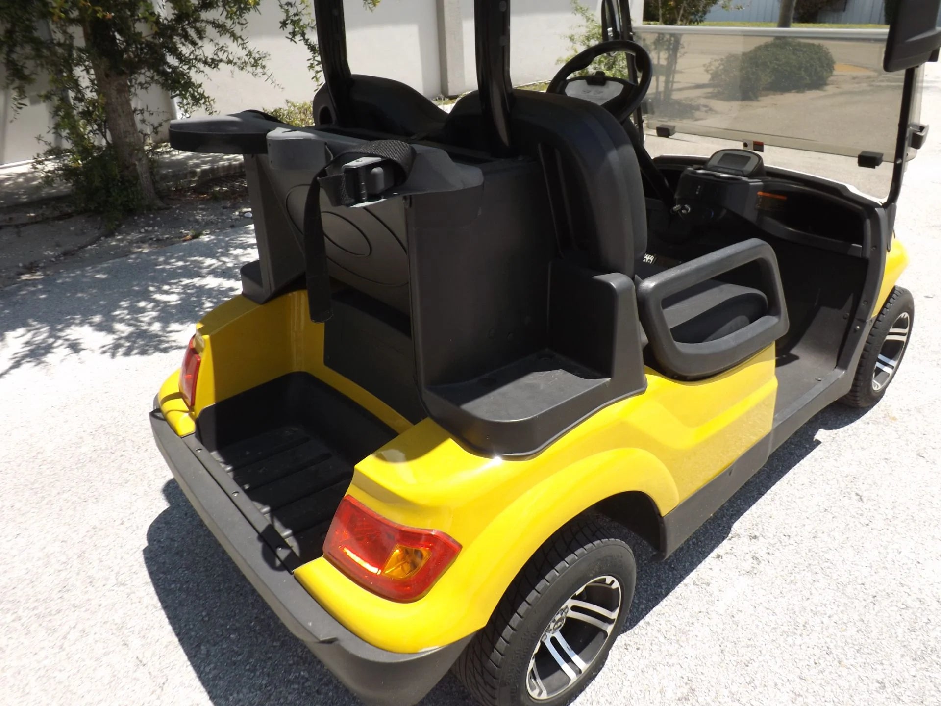 Yellow 2022 Advanced EV AEV 2 Golf Cart for Sale image 12
