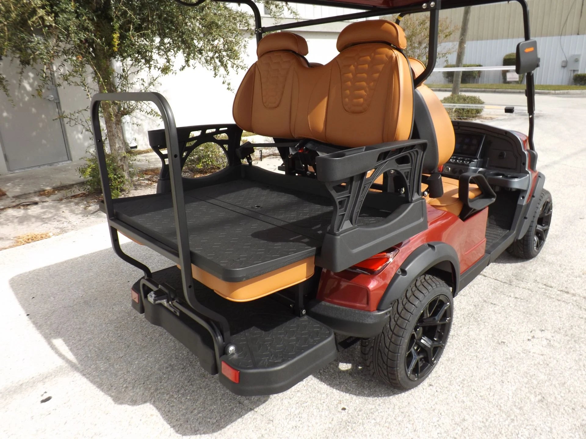 Red 2024 GORILLA G4 LI 4 Pass Lithium Golf Cart for Sale image 13