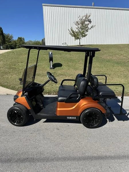 Orange 2020 Yamaha Golf Car Drive2 EFI QUIETECH GAS for Sale image 1