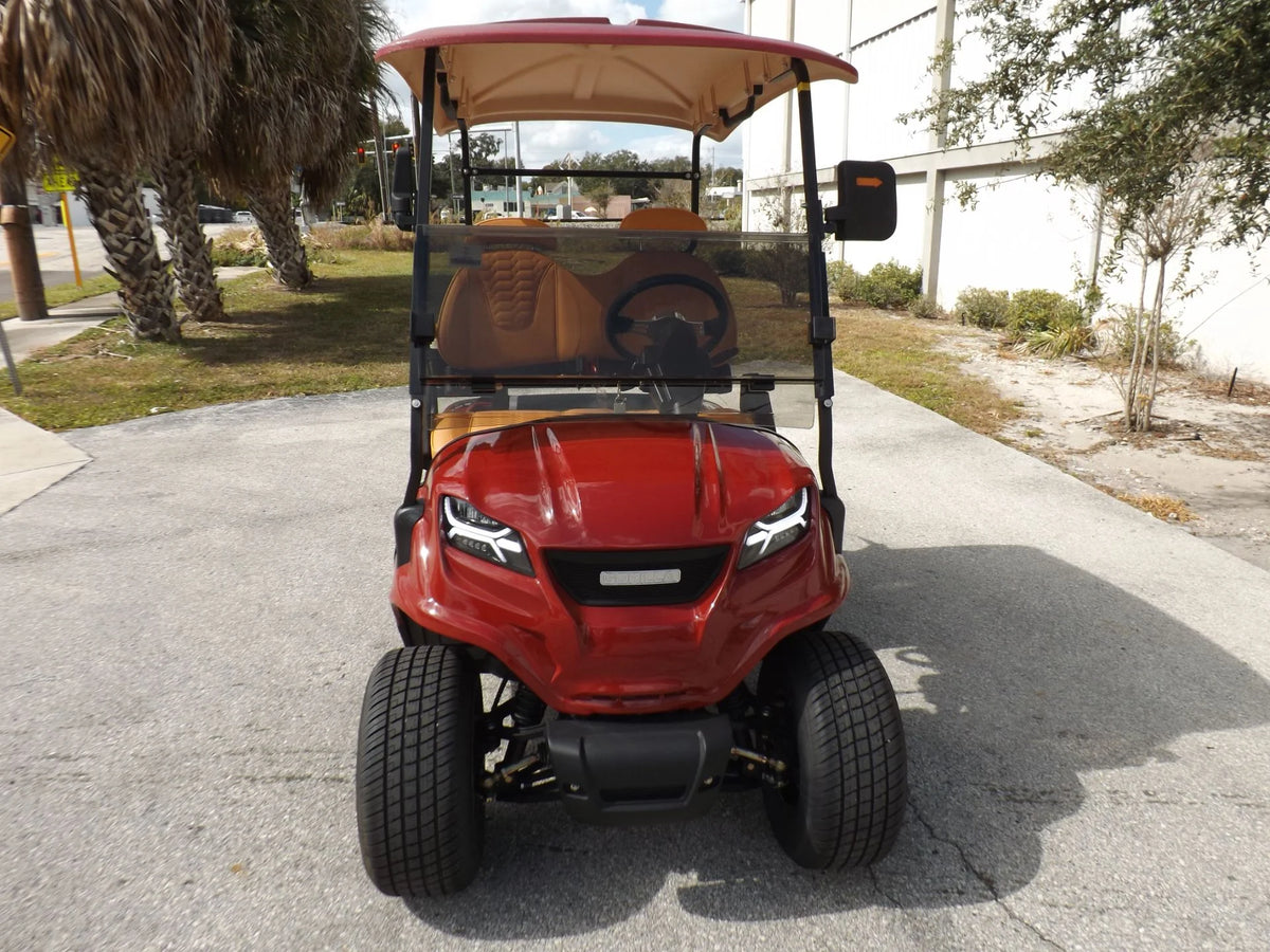 Red 2024 GORILLA G2 LI 2 Pass Lithium Golf Cart for Sale image 1