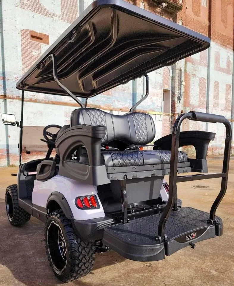 2023 REV Lifted 4 Passenger Golf Cart for Sale image 5