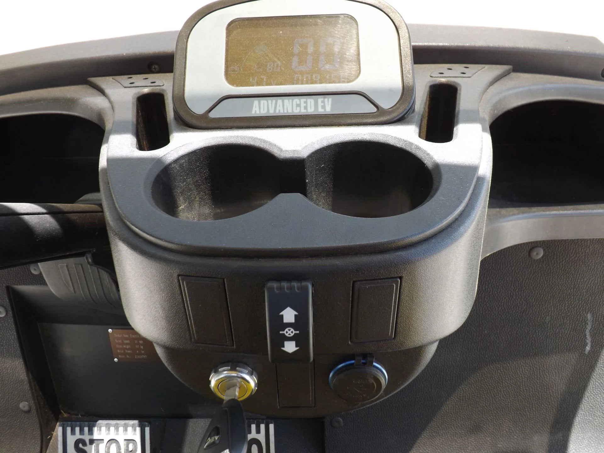 Yellow 2022 Advanced EV AEV 2 Golf Cart for Sale image 8