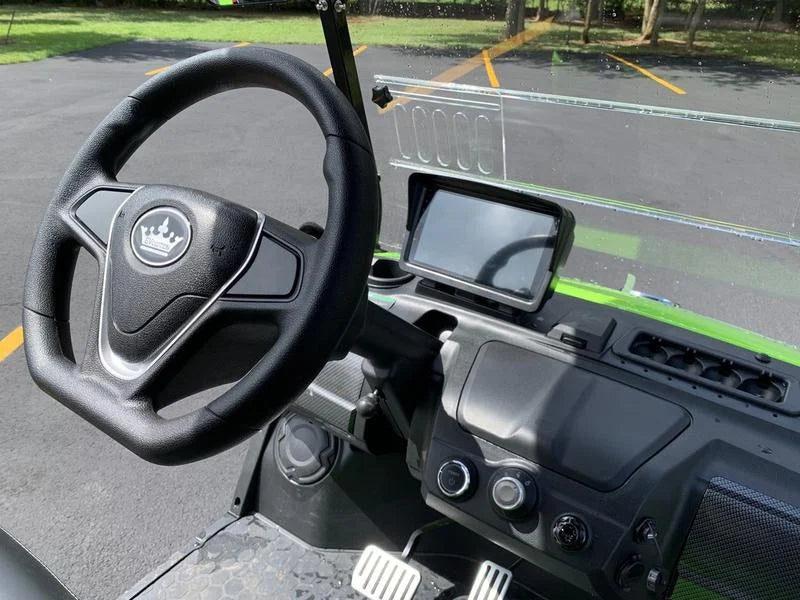 Green 2024 EVolution D5 Maverick 2+2 Golf Cart for Sale image 3