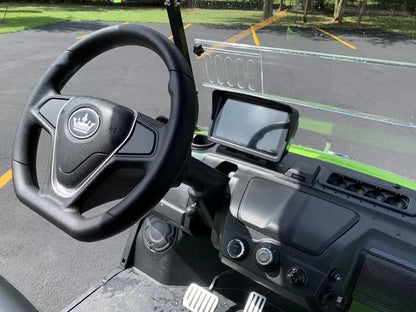 Green 2024 EVolution D5 Maverick 2+2 Golf Cart for Sale image 3