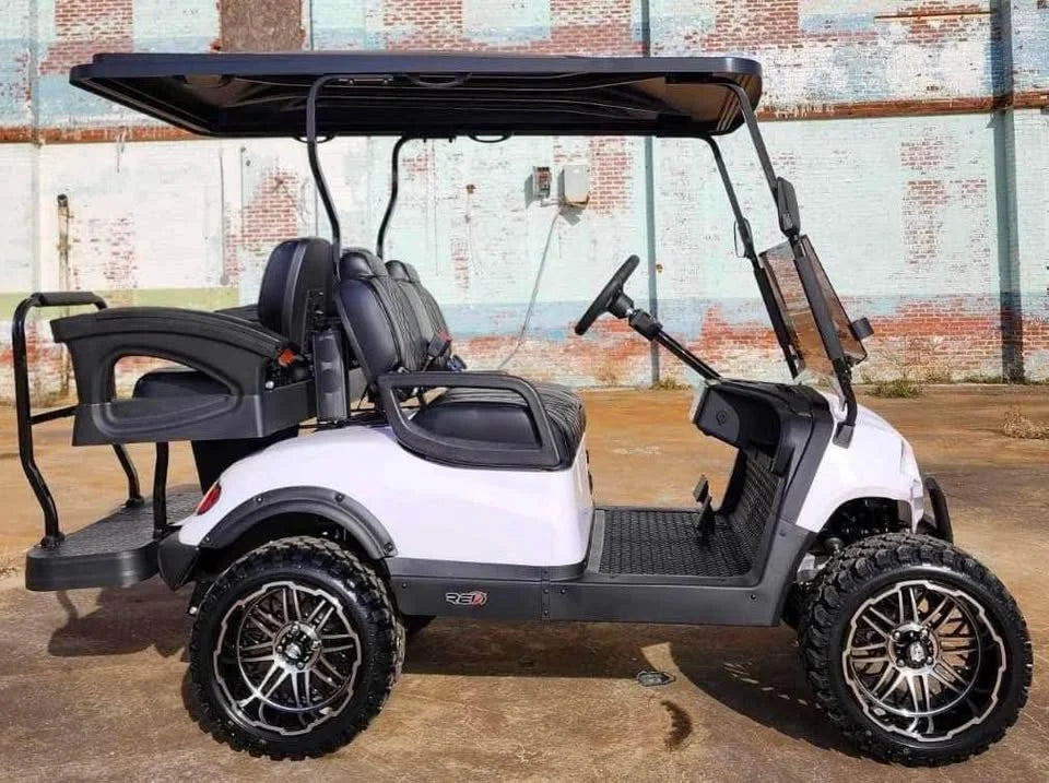 2023 REV Lifted 4 Passenger Golf Cart for Sale image 2