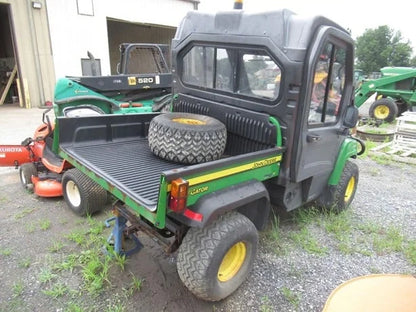 John Deere Gator Diesel with Enclosed Cab For Sale image 4
