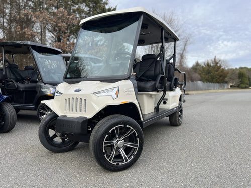 White 2024 Tomberlin Engage LX Golf Cart for Sale image 0