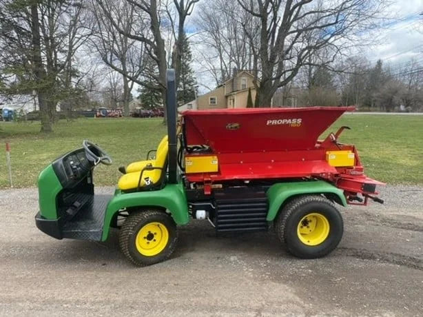 John Deere ProGator 2020A Utility Cart with Tycrop 180 Top Dresser for Sale image 0