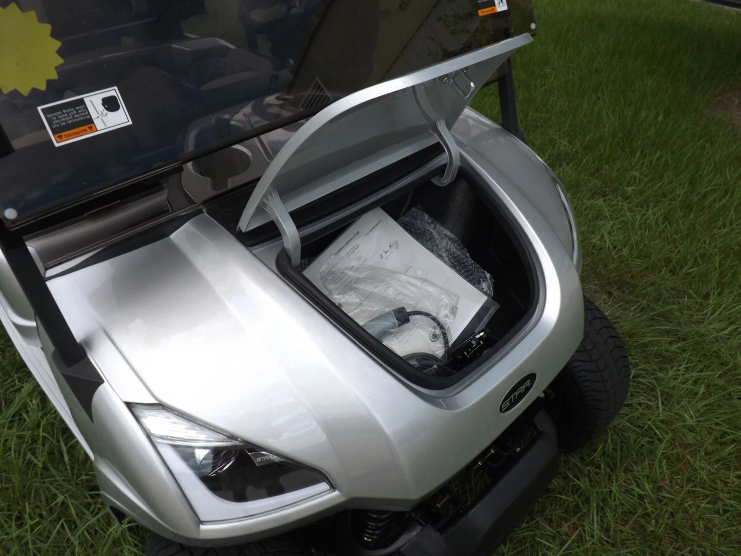 Light Metallic 2023 Star EV SIRIUS 2+2 Golf Cart for Sale image 11