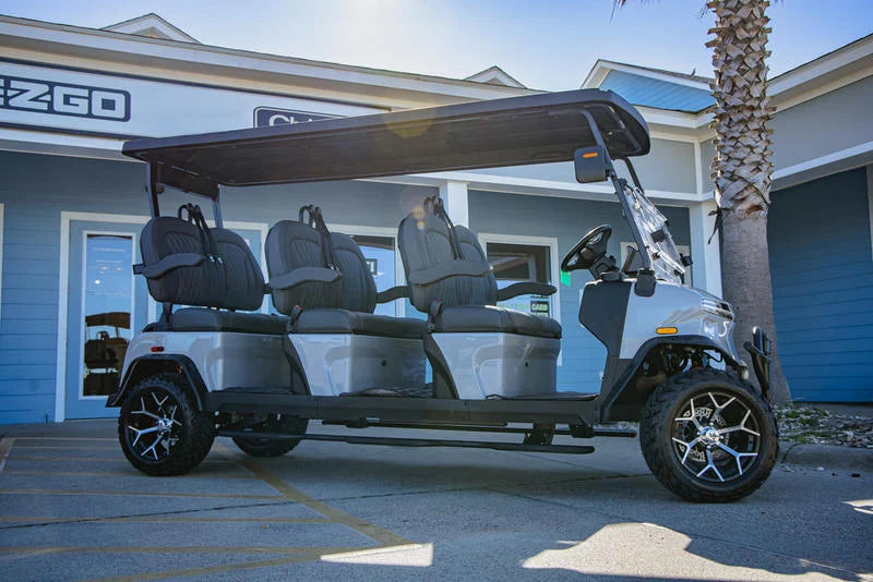 White 2025 Denago EV Rover XXL Golf Cart for Sale image 1