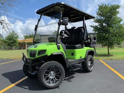 Green 2024 EVolution D5 Maverick 2+2 Golf Cart for Sale image 0