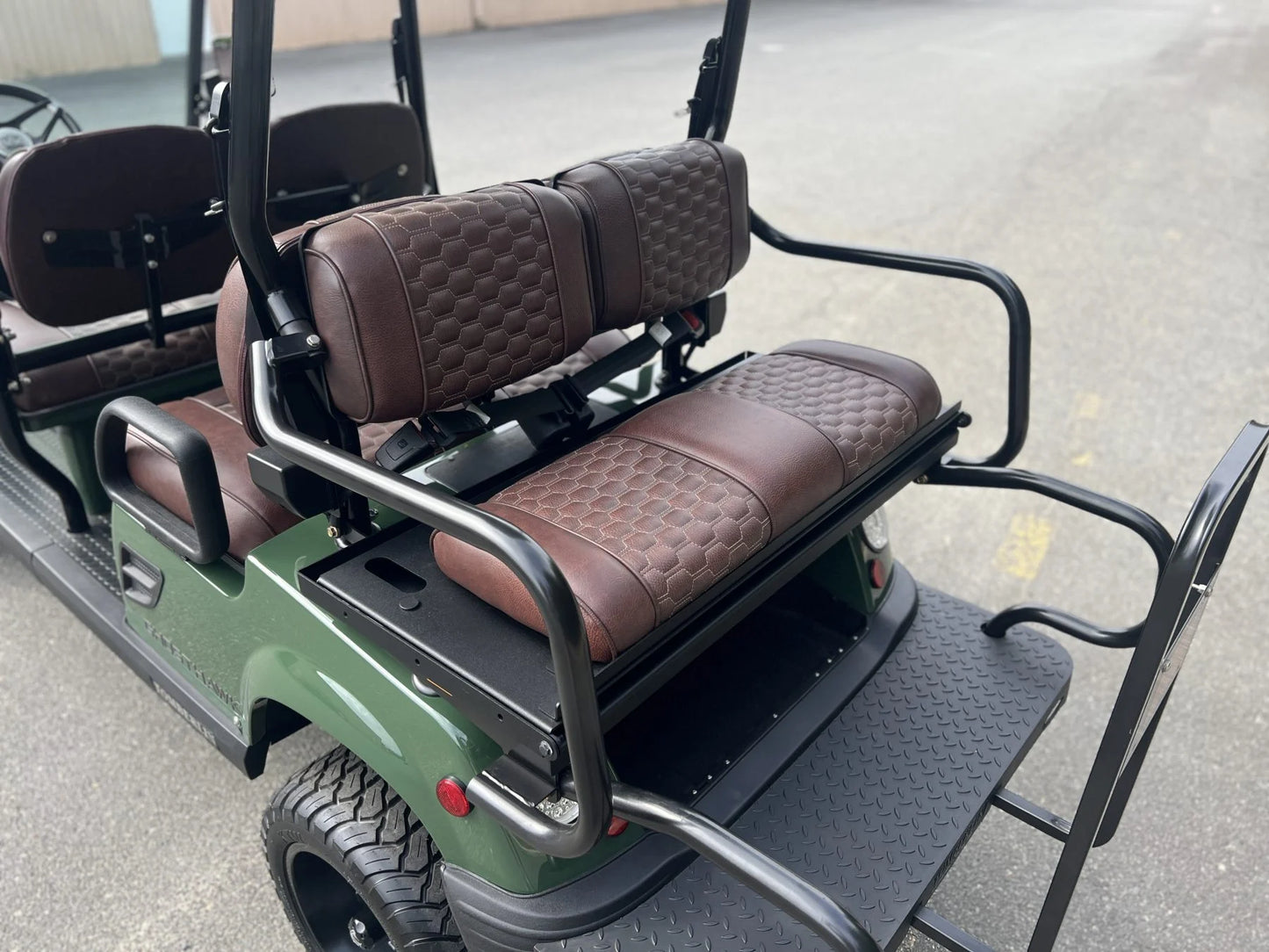 Green 2023 Tomberlin E4 Ghosthawk Defender Golf Cart for Sale image 7