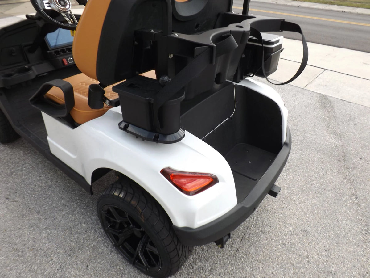 White 2024 GORILLA G2 LI 2 Pass Lithium Golf Cart for Sale image 13