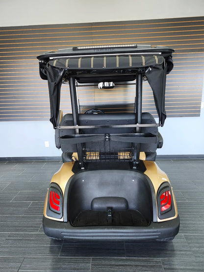 Gold 2021 Yamaha Drive 2 QuieTech EFI Golf Cart for Sale image 4