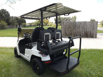 White 2023 Star EV SIRIUS 2+2 Golf Cart for Sale image 4