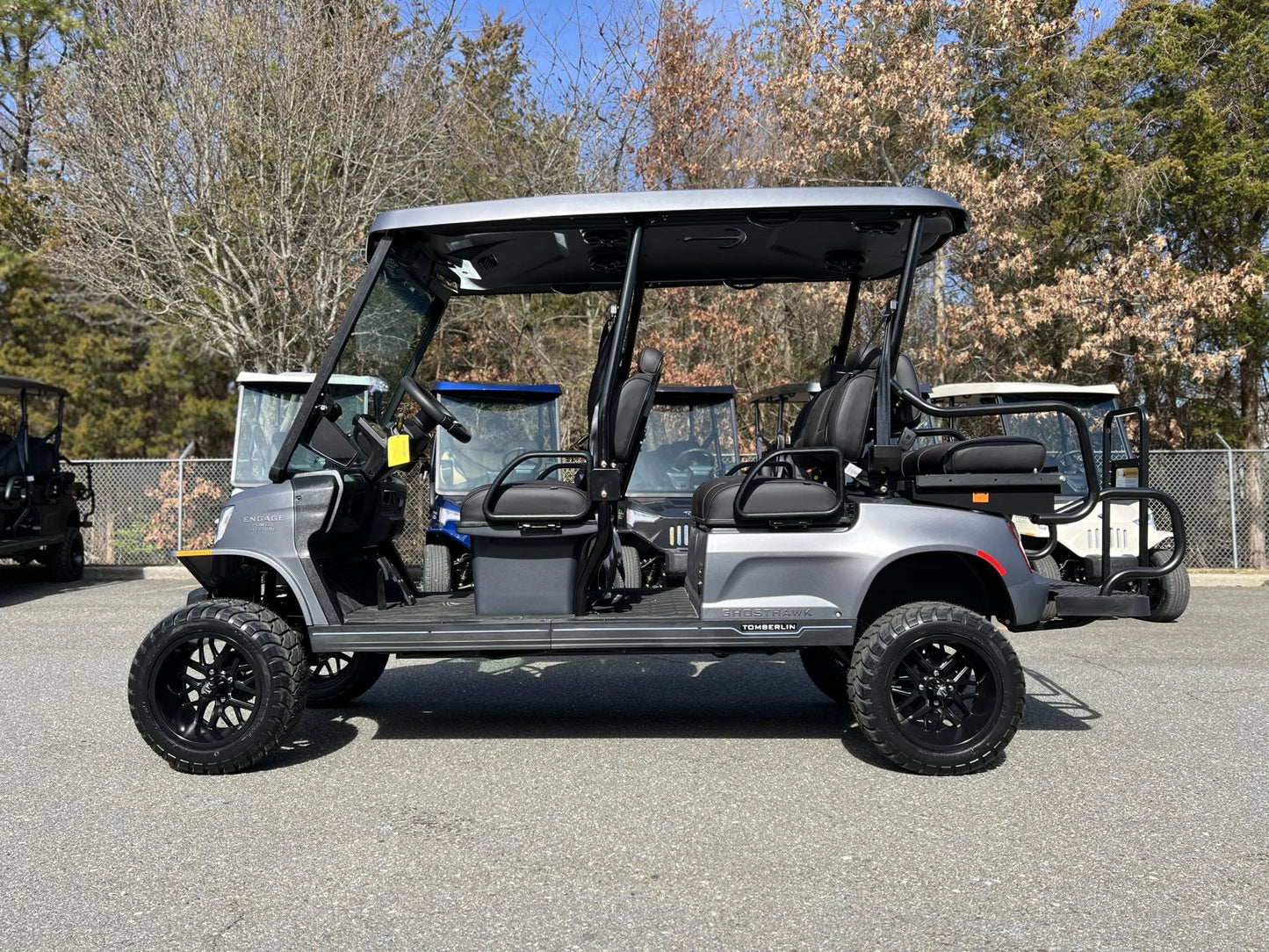 Black 2024 Tomberlin Engage Ghosthawk Golf Cart for Sale image 5