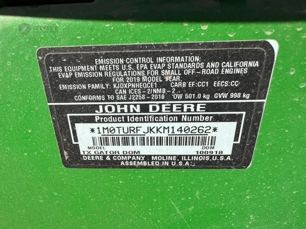 2019 John Deere Gator TX Turf For Sale image 6