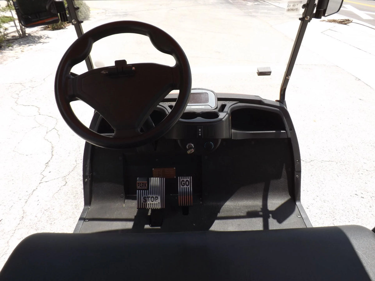 Orange 2022 Advanced EV AEV 2 Golf Cart for Sale image 5