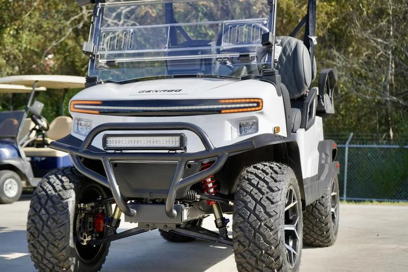 White 2025 Denago EV Nomad XL Golf Cart for Sale image 7