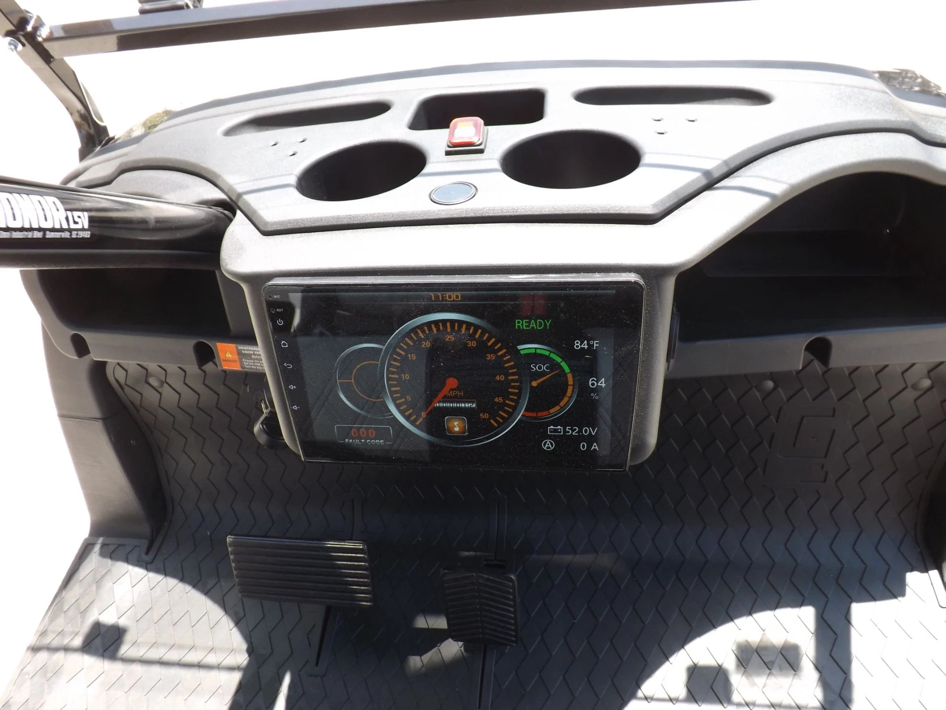 2024 HONOR LSV 2+2 G1 Lifted Lithium Golf Cart for Sale image 10