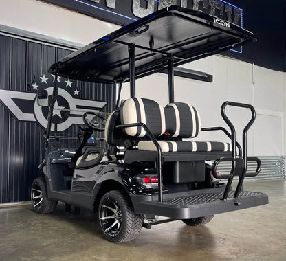 Black 2024 Icon EV I40 Golf Cart for Sale image 7