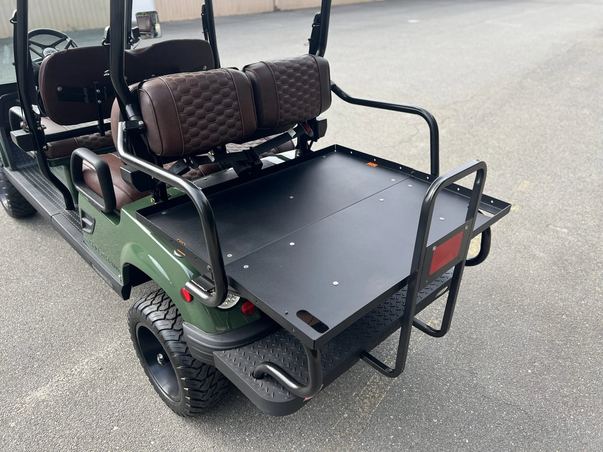 Green 2023 Tomberlin E4 Ghosthawk Defender Golf Cart for Sale image 8