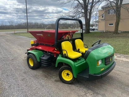 John Deere ProGator 2020A Utility Cart with Tycrop 180 Top Dresser for Sale image 1