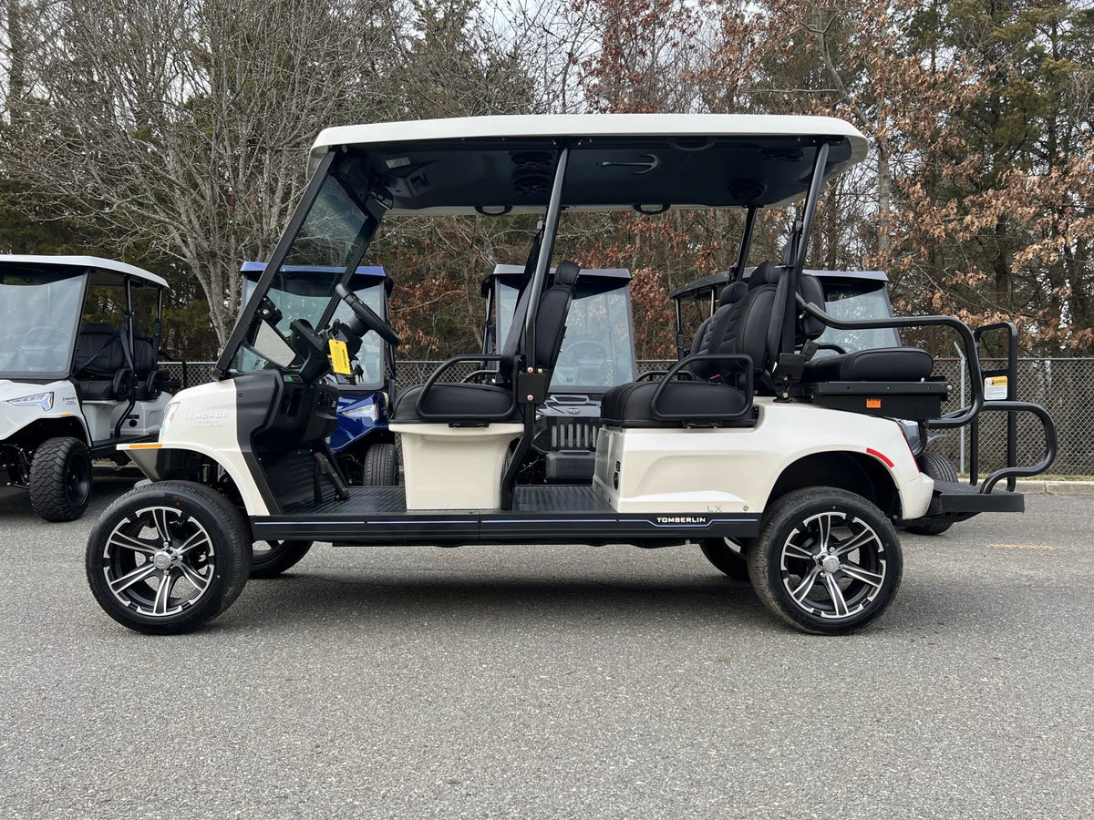 White 2024 Tomberlin Engage LX Golf Cart for Sale image 6