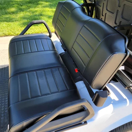 2024 Evolution 48v Lithium Electric Golf Cart with Custom Rims & Flip Seat image 7