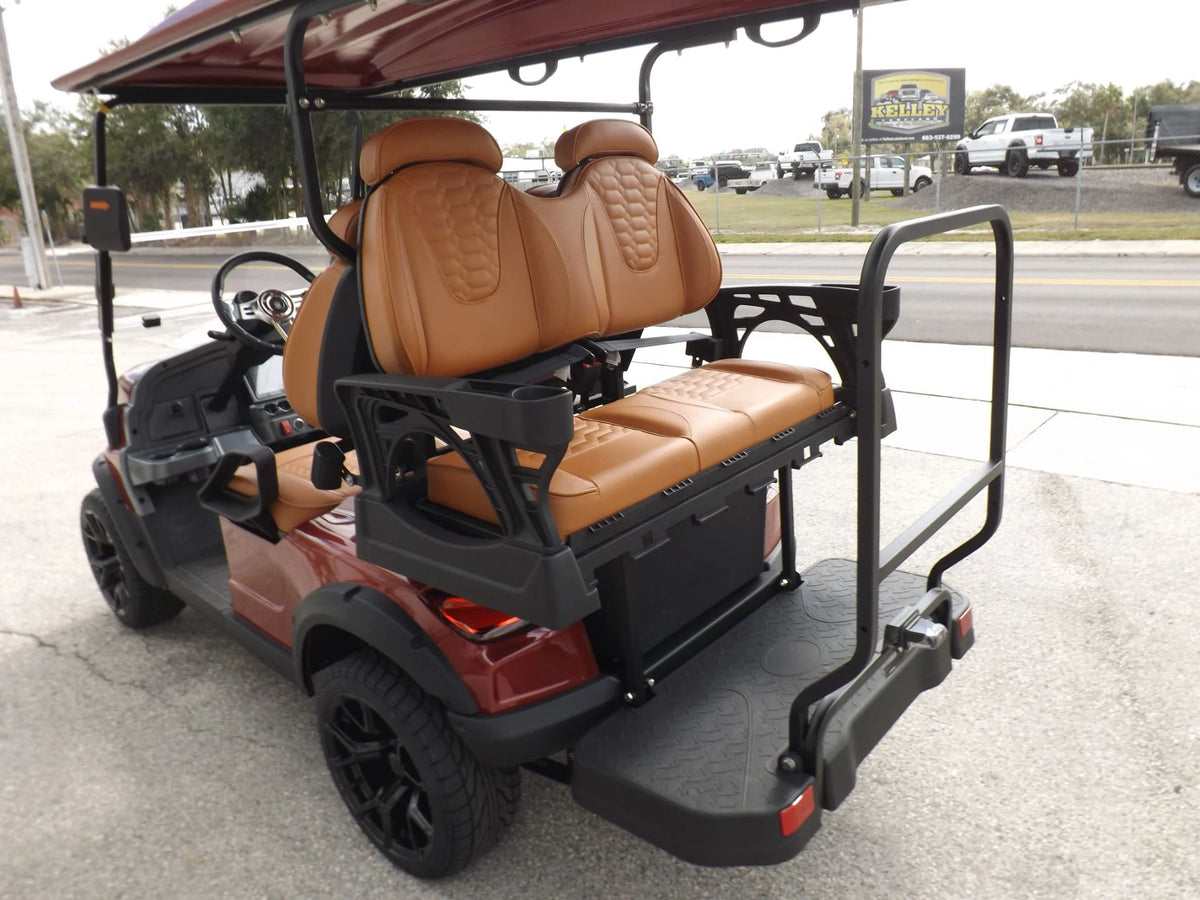 Red 2024 GORILLA G4 LI 4 Pass Lithium Golf Cart for Sale image 15