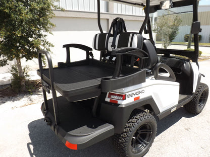 White 2022 Bintelli BEYOND 4P Lifted Golf Cart for Sale image 13