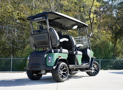 Green 2025 Denago EV Rover XL Golf Cart for Sale image 9