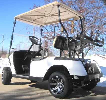 2014 Pearl White E-z-Go 36V Electric Golf Cart for Sale image 1