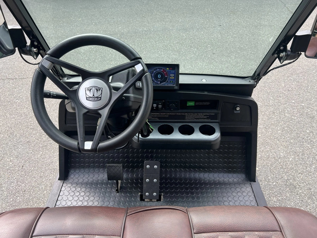 Green 2023 Tomberlin E4 Ghosthawk Defender Golf Cart for Sale image 10