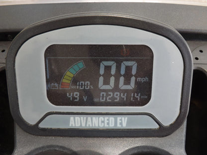 Grey 2022 Advanced EV AEV 2 Golf Cart for Sale image 9