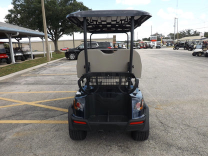 Black 2024 Star EV SIRIUS 4 Forward Lithium Golf Cart for Sale image 3