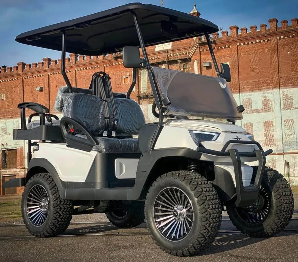 2023 Atlas Lifted 4 passenger Golf Cart for Sale image 0
