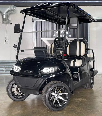 Black 2024 Icon EV I40 Golf Cart for Sale image 0