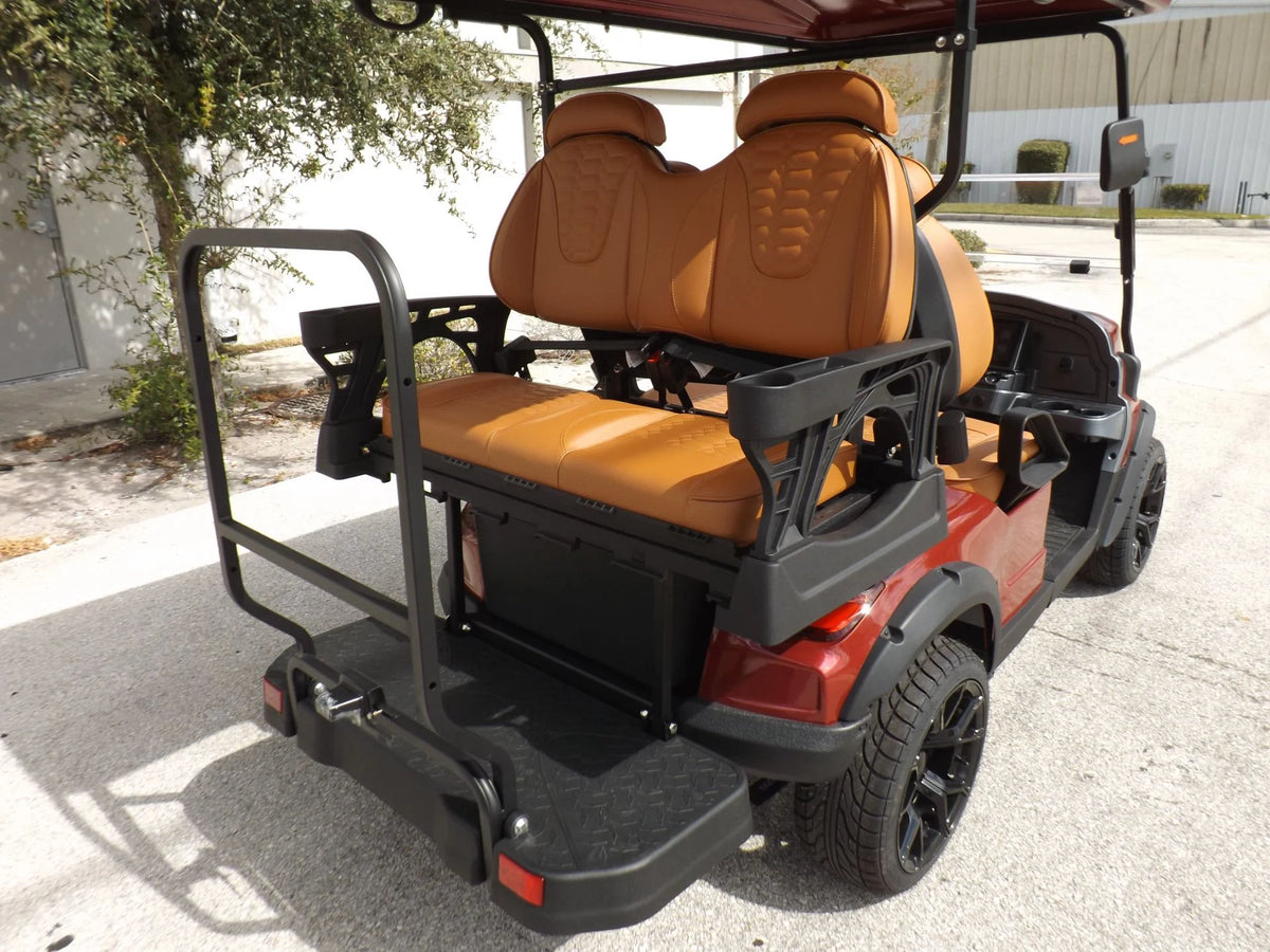 Red 2024 GORILLA G4 LI 4 Pass Lithium Golf Cart for Sale image 12