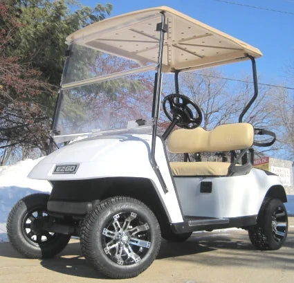 2014 Pearl White E-z-Go 36V Electric Golf Cart for Sale image 0