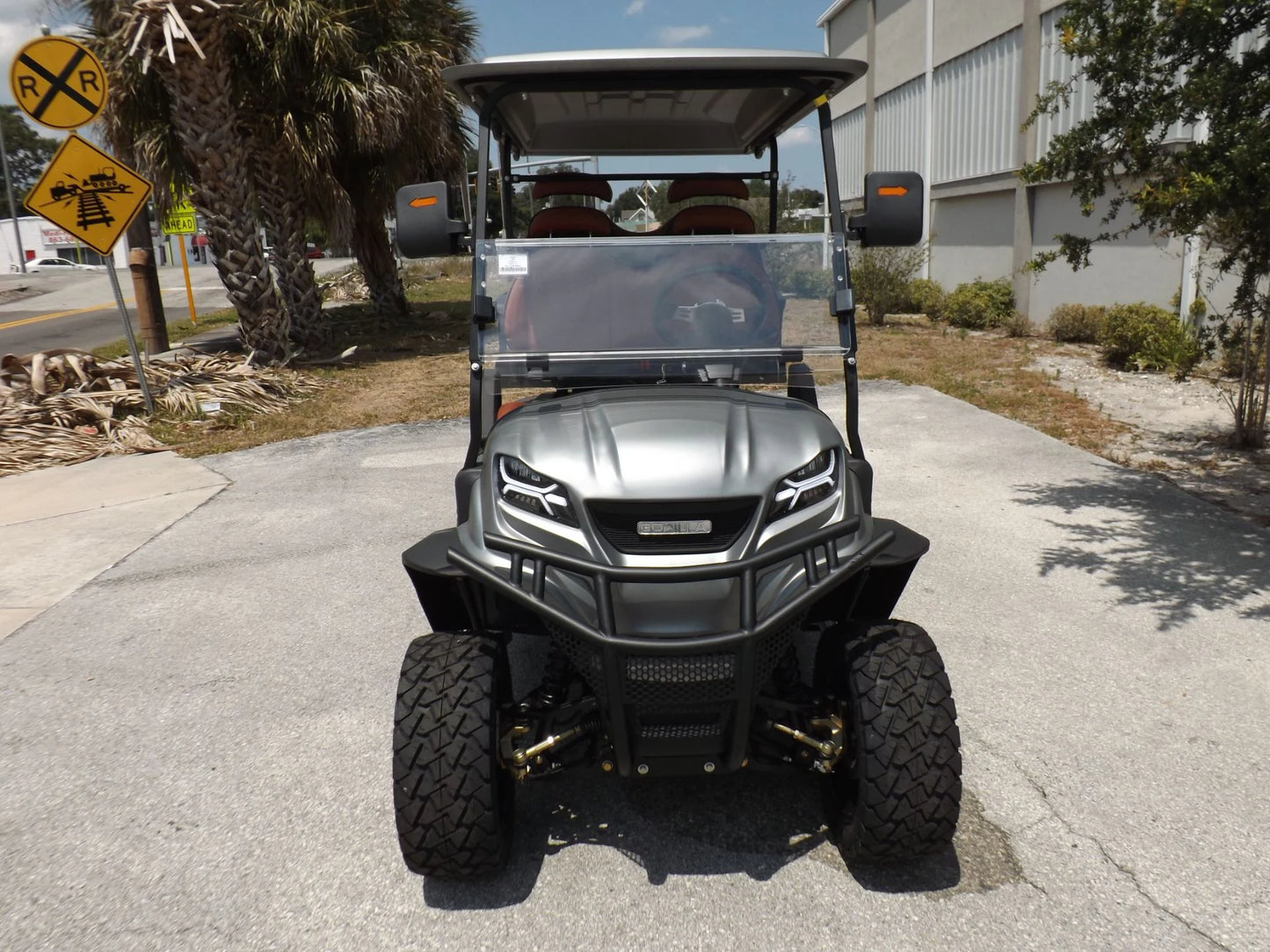 2024 GORILLA G4L LI 4 Pass Lifted Lithium Golf Cart for Sale image 1